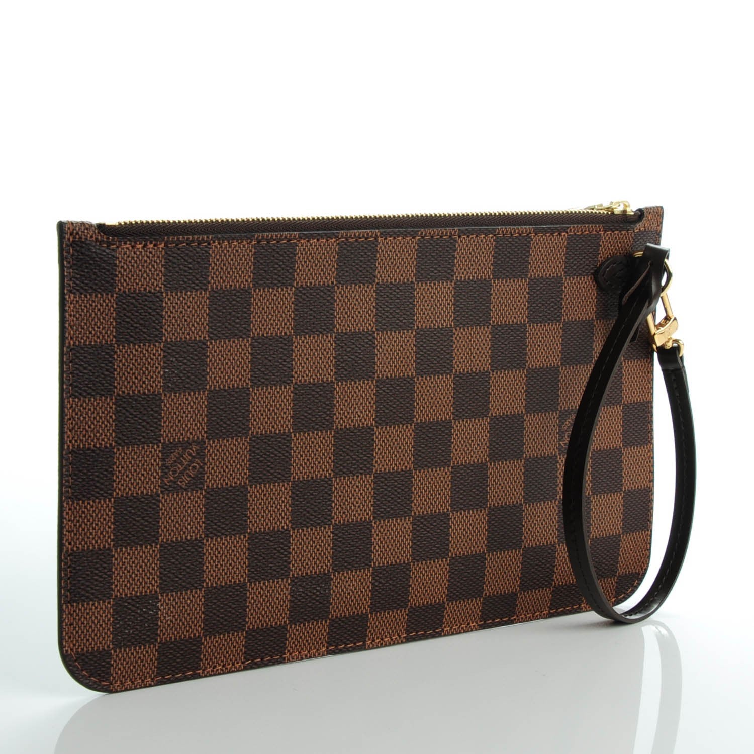 Louis Vuitton Damier Ebene Neverfull MM GM Pochette 3 of 8