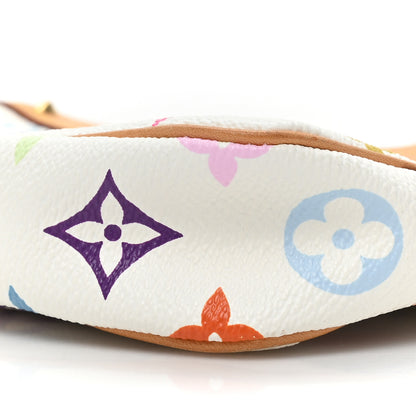 Louis Vuitton Monogram Multicolor Pochette Accessories White 7 of 13