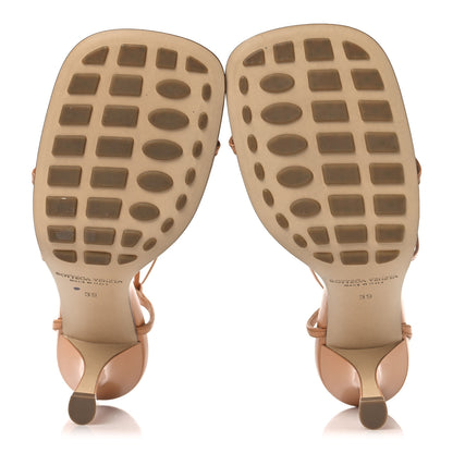 Bottega Veneta Crush Calfskin The Line 90mm Sandals 39 Clay 6 of 8