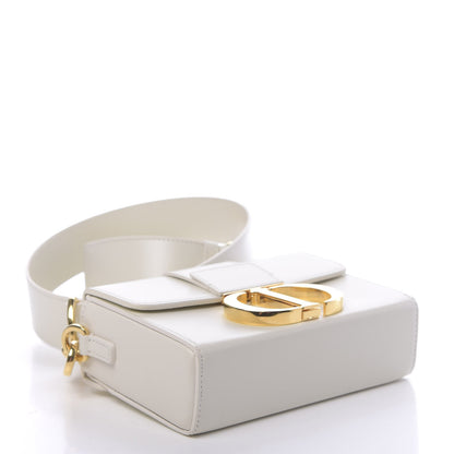 Christian Dior Smooth Calfskin 30 Montaigne Box Bag White 4 of 10