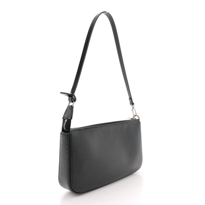 Louis Vuitton Epi Pochette Accessories NM Black 3 of 10