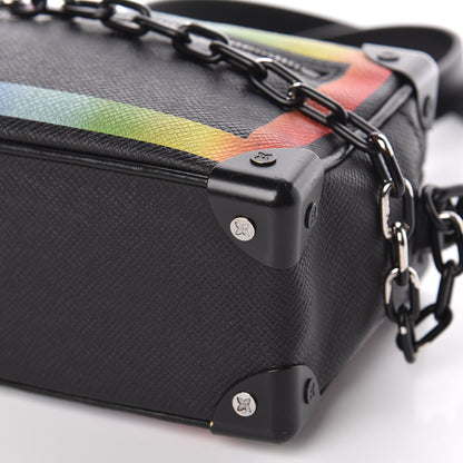 Louis Vuitton Taiga Rainbow Mini Soft Trunk Black 12 of 13