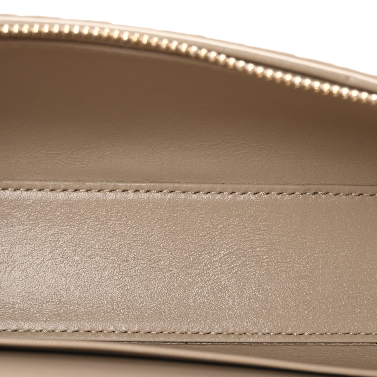 Bottega Veneta Calfskin Intrecciato Bang Bang Vanity Case Ecru 5 of 9