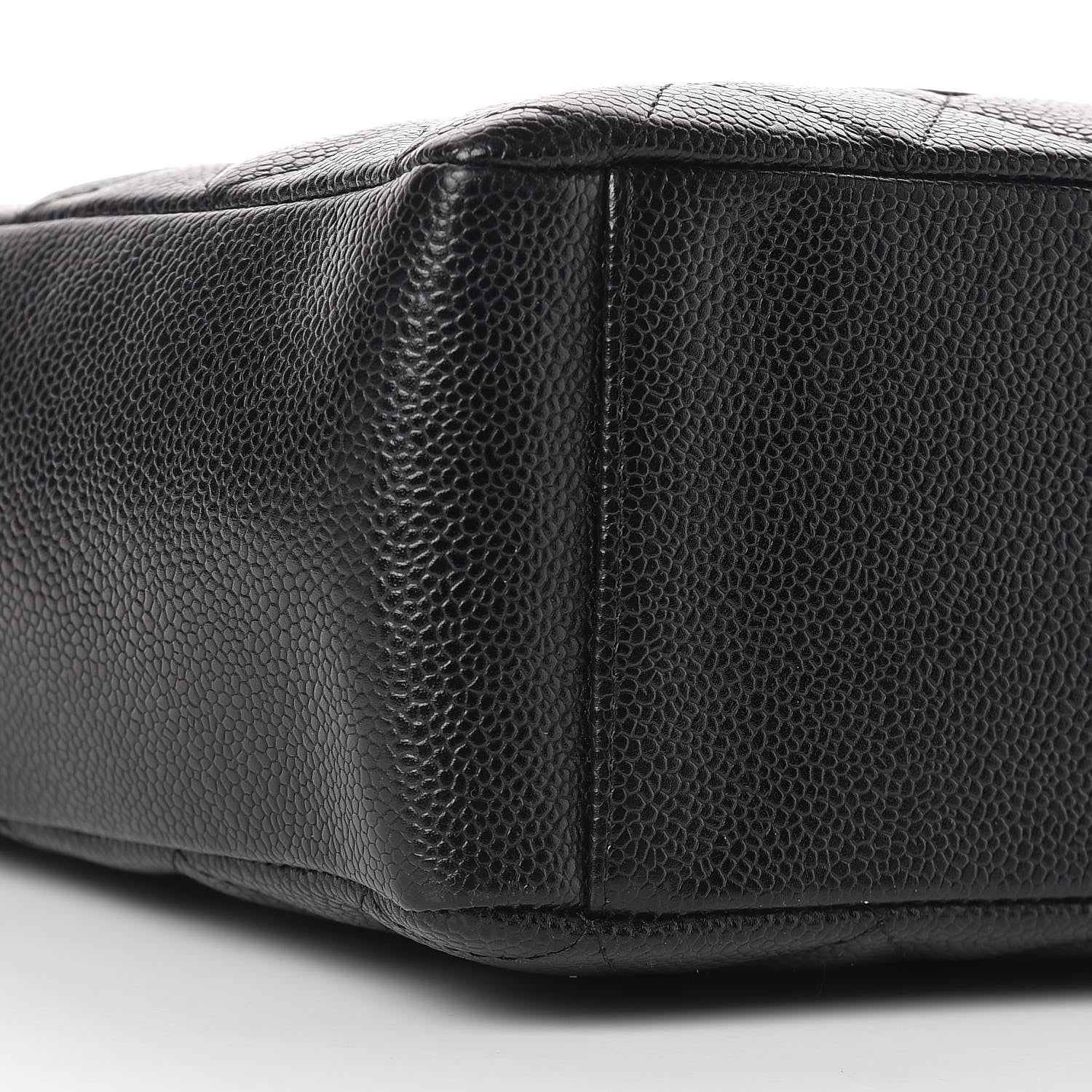 Chanel Caviar Quilted Petit Shopping Tote PST Black 9 of 11