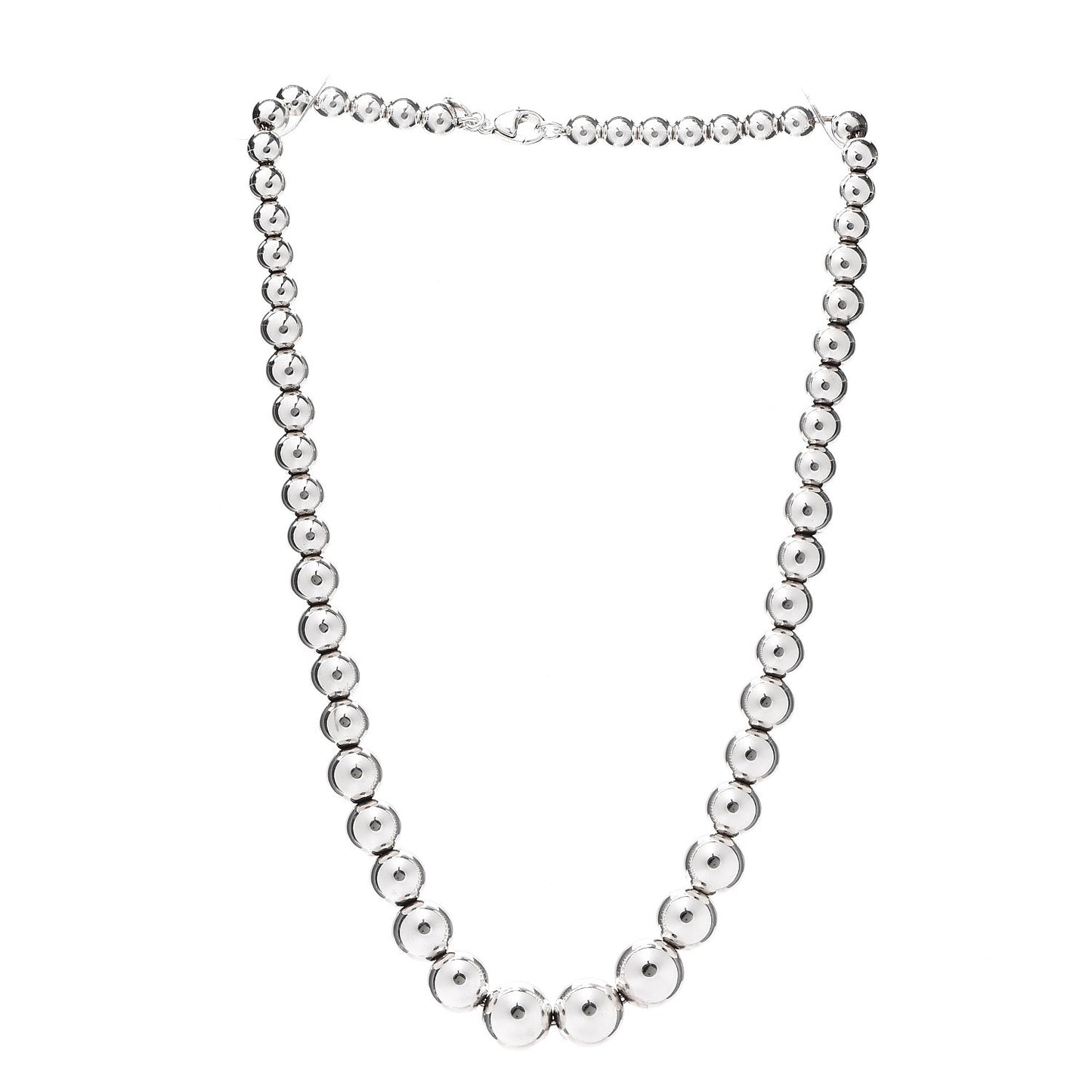 Sterling Silver HardWear Graduated Ball Necklace