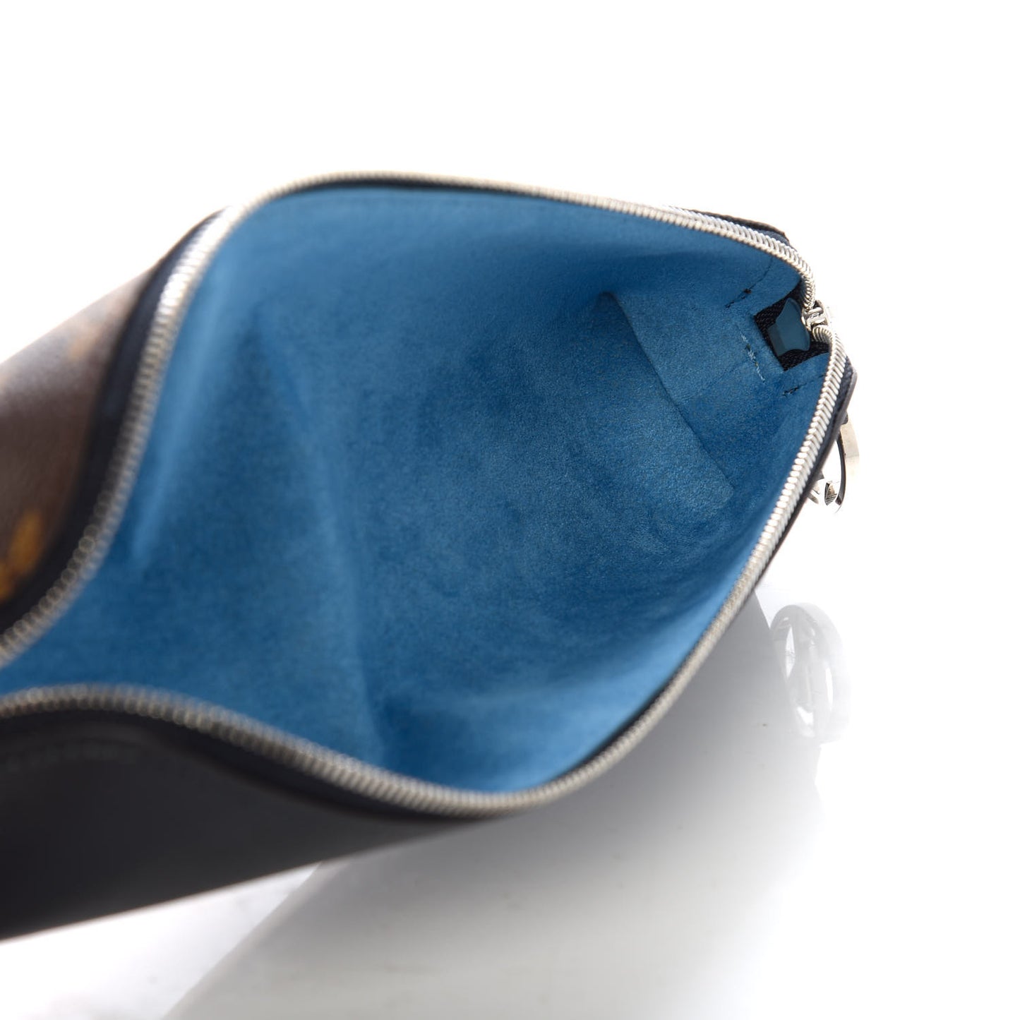 Monogram Elizabeth Pencil Pouch Black