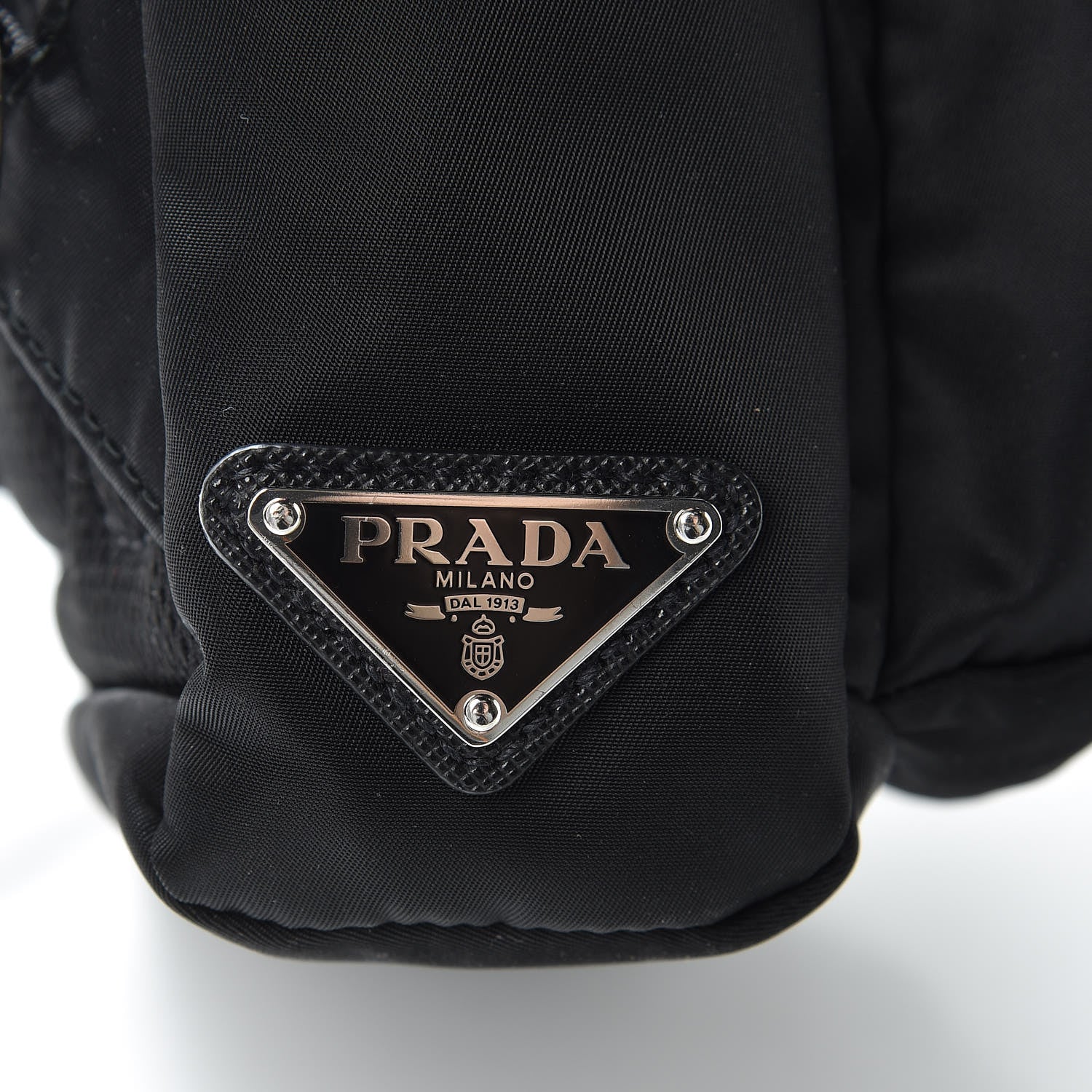 Prada Tessuto Nylon Montagna Sling Backpack Black 8 of 11