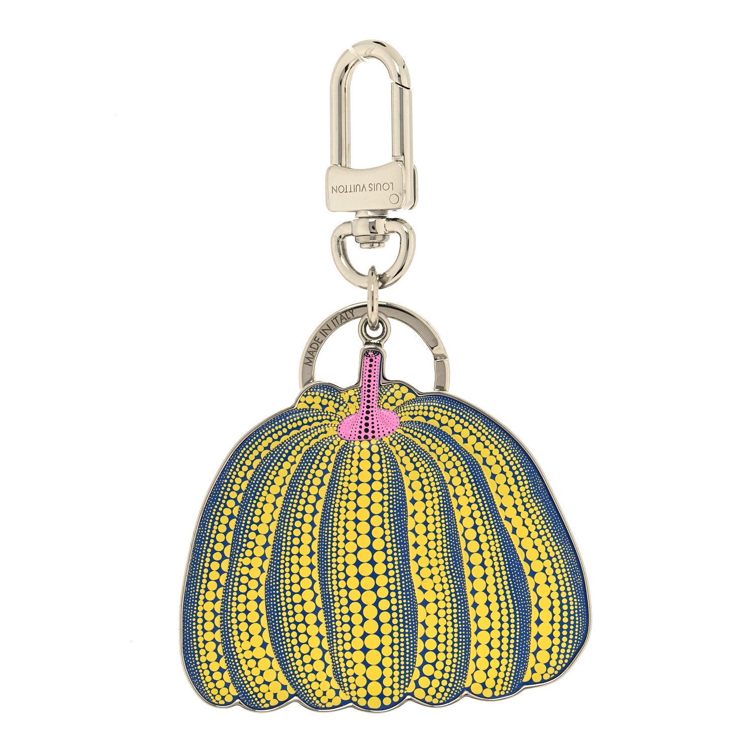 Louis Vuitton LV X YK Pumpkin Key Holder Bag Charm Yellow 1 of 5