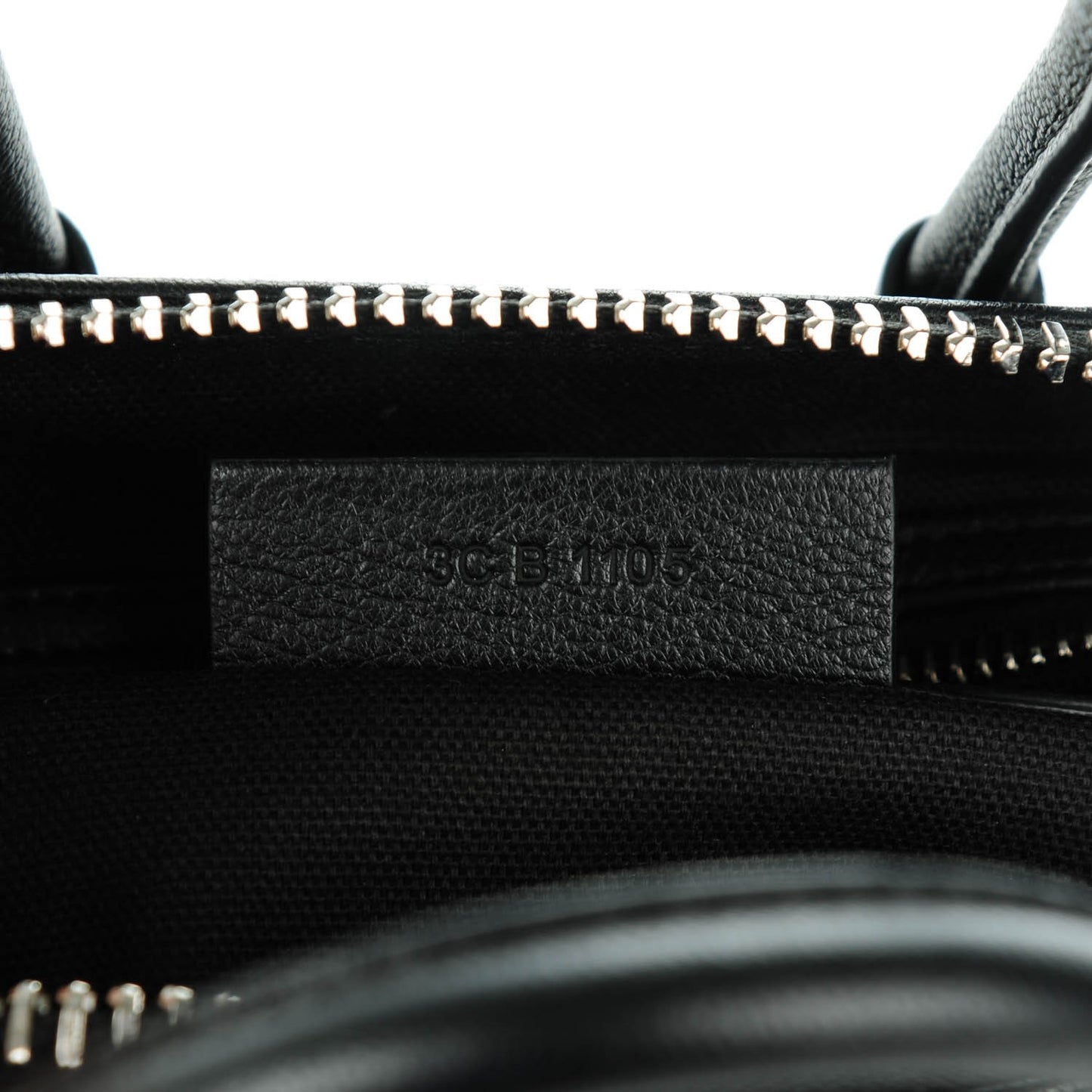Sugar Goatskin Mini Antigona Black