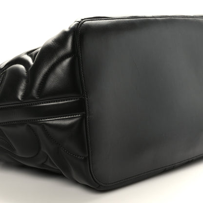 Alexander McQueen Calfskin Quilted Large The Bow Bag Black 8 of 9