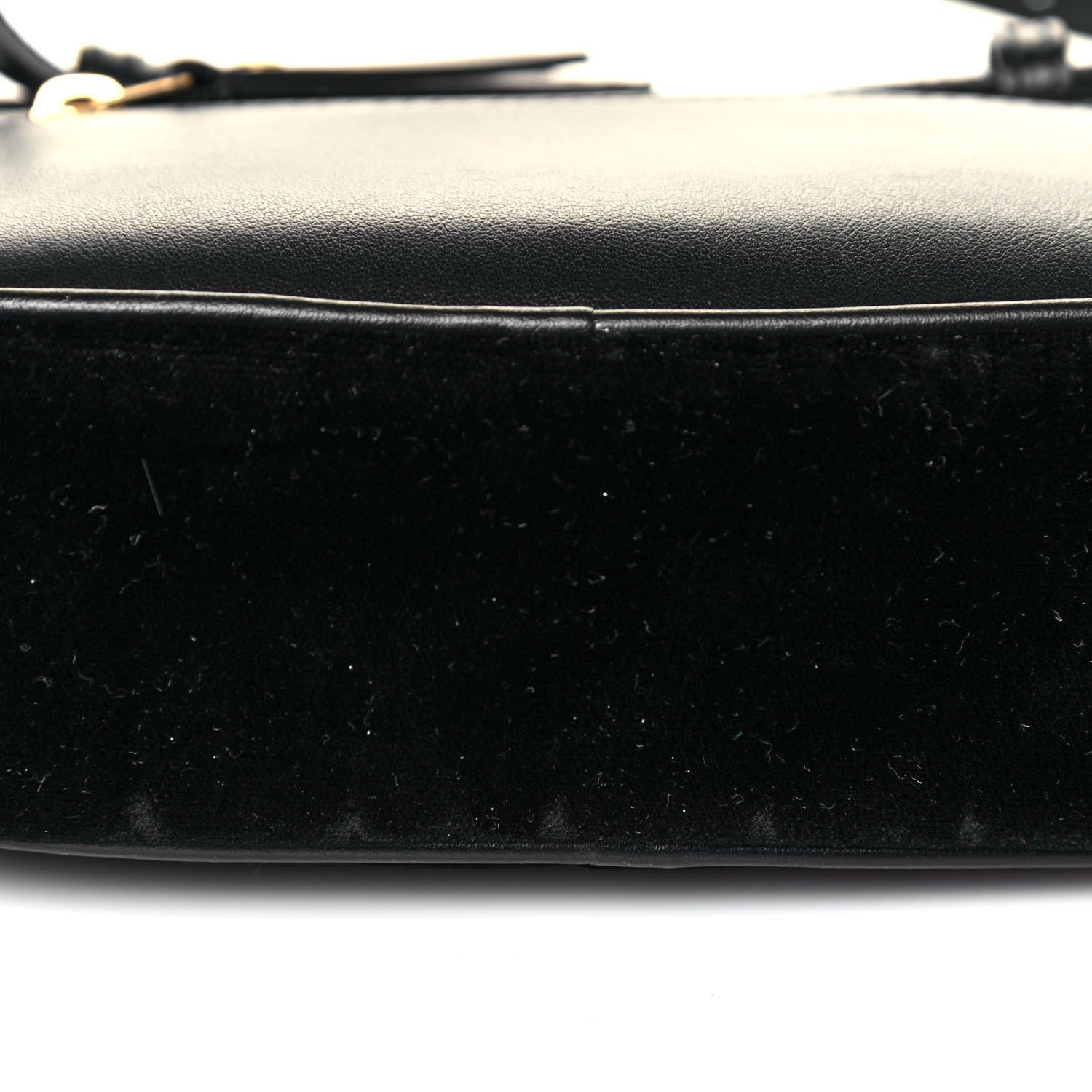 Saint Laurent Velour Matelasse Monogram Lou Belt Bag Black 11 of 11