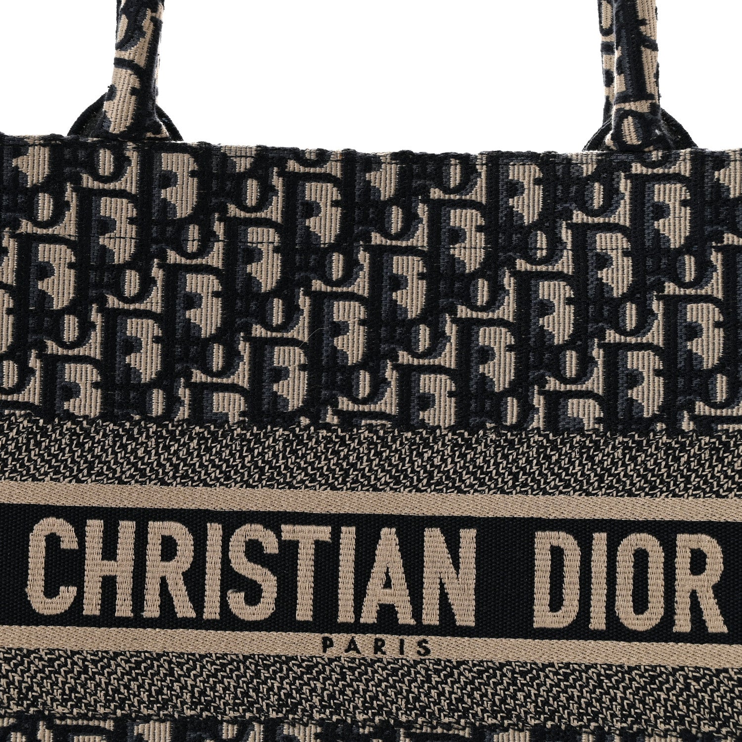 Christian Dior Oblique Medium Book Tote Blue Multicolor 8 of 14
