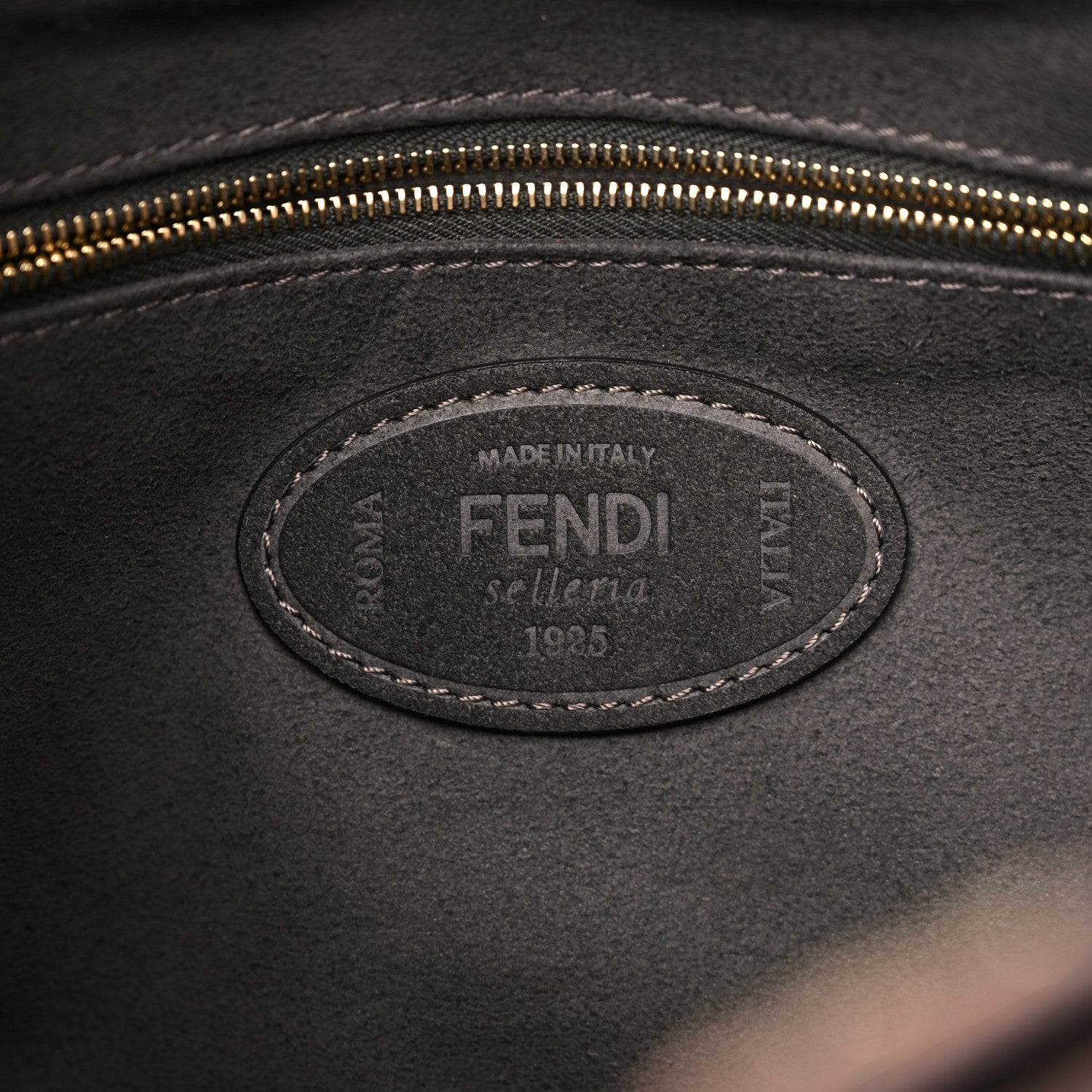 Fendi Cuoio Romano Selleria Small FF Tote Cipria 7 of 11