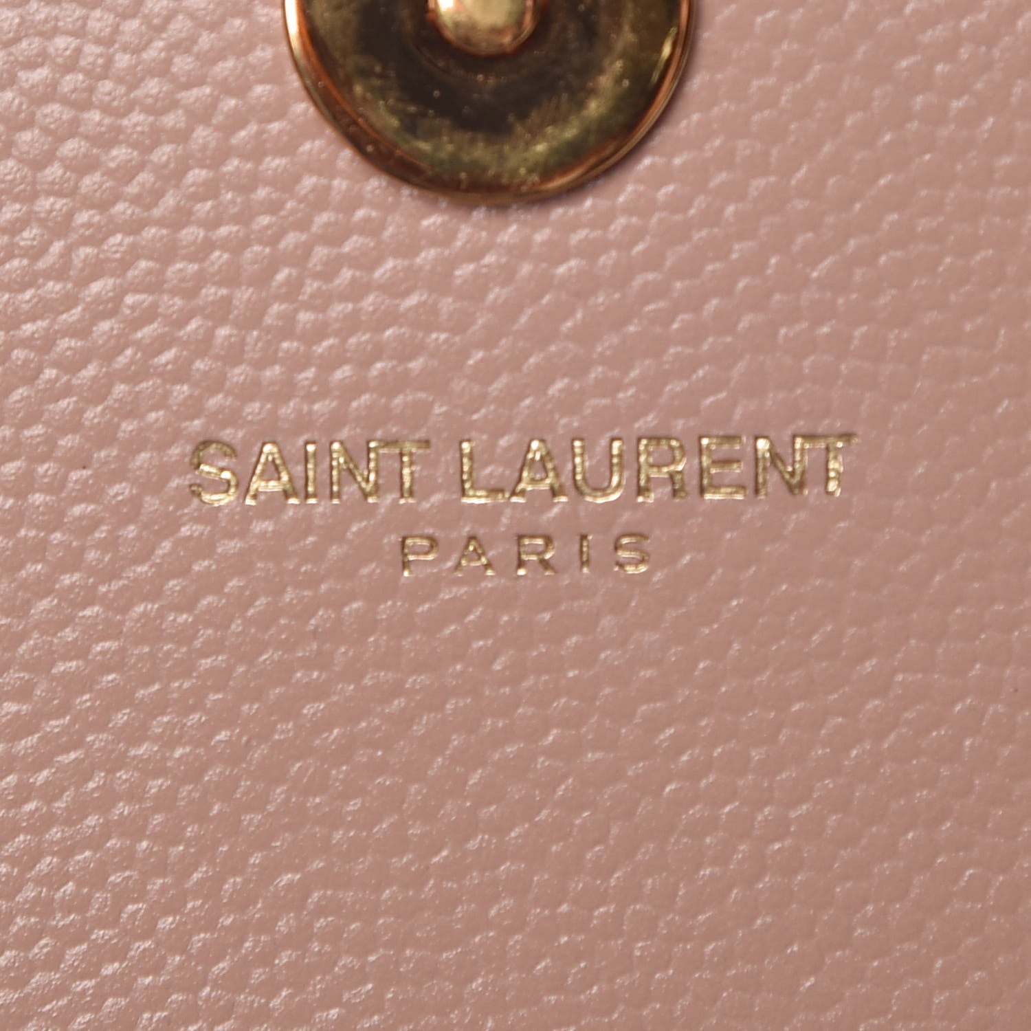 Saint Laurent Grain De Poudre Small Monogram Kate Satchel Pale Blush 7 of 15