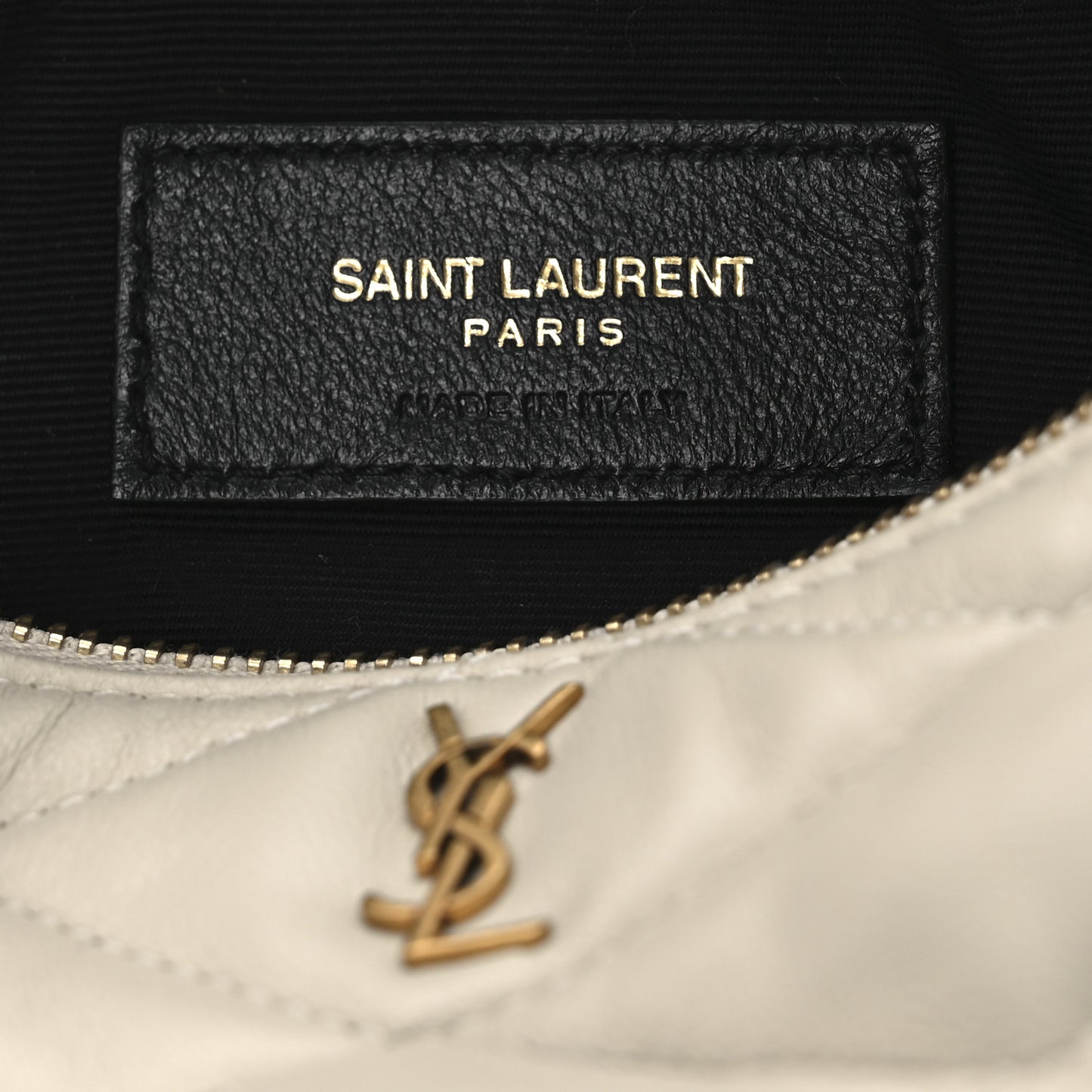 Lambskin Monogram Mini Sade Tube Bag Crema Soft