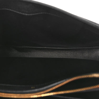 Celine Grained Calfskin Classique 16 Top Handle Bag Black 5 of 8