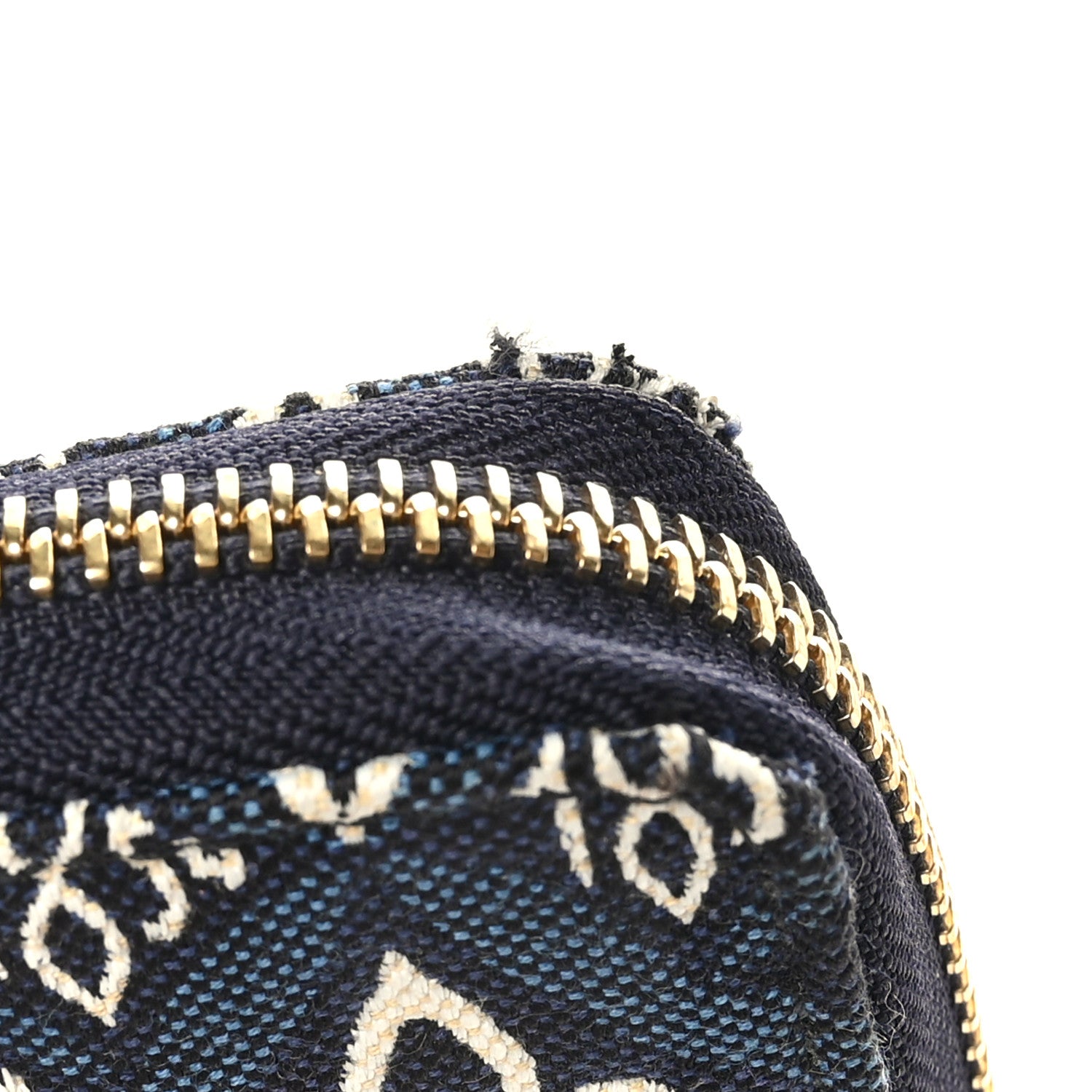 Louis Vuitton Jacquard Since 1854 Zippy Wallet Blue 7 of 9