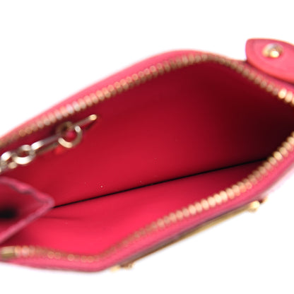 Louis Vuitton Vernis Key Pouch Rose Pop 4 of 7
