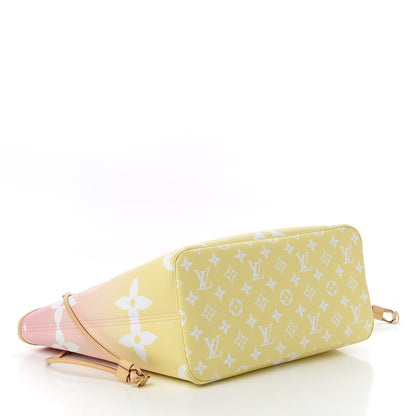 Louis Vuitton Monogram Giant By The Pool Neverfull MM Light Pink 4 of 10