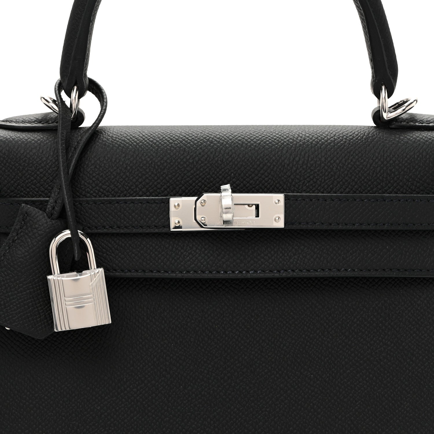 Hermes Epsom Kelly Sellier 25 Black 8 of 11
