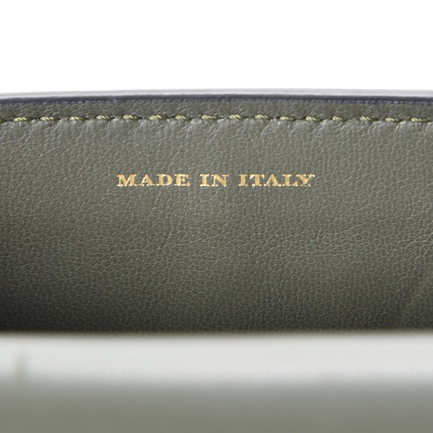 Calfskin Mini Saddle Bag Mid Indigo