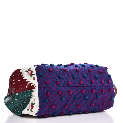 Fendi Lizard Canvas Aspen Embroidered Spy Multicolor Panna 4 of 8