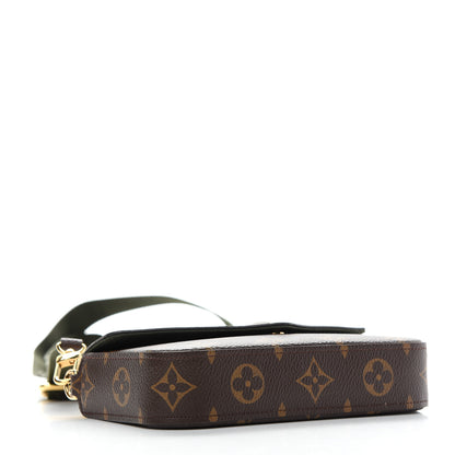 Louis Vuitton Monogram Felicie Strap & Go Kaki 4 of 8