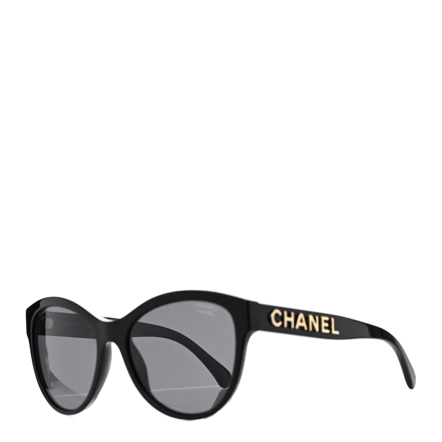 Chanel Acetate Pantos Logo Sunglasses 5458 Black 1 of 8