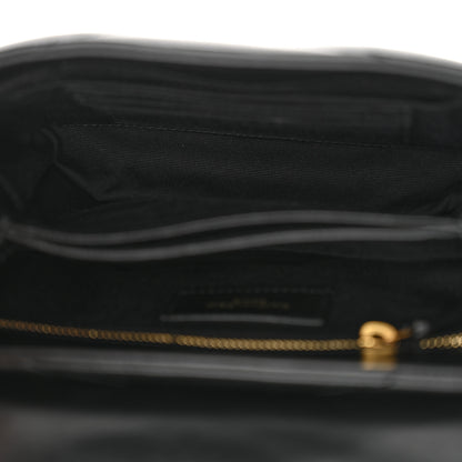 Saint Laurent Calfskin Y Quilted Monogram Toy Loulou Crossbody Bag Black 5 of 11