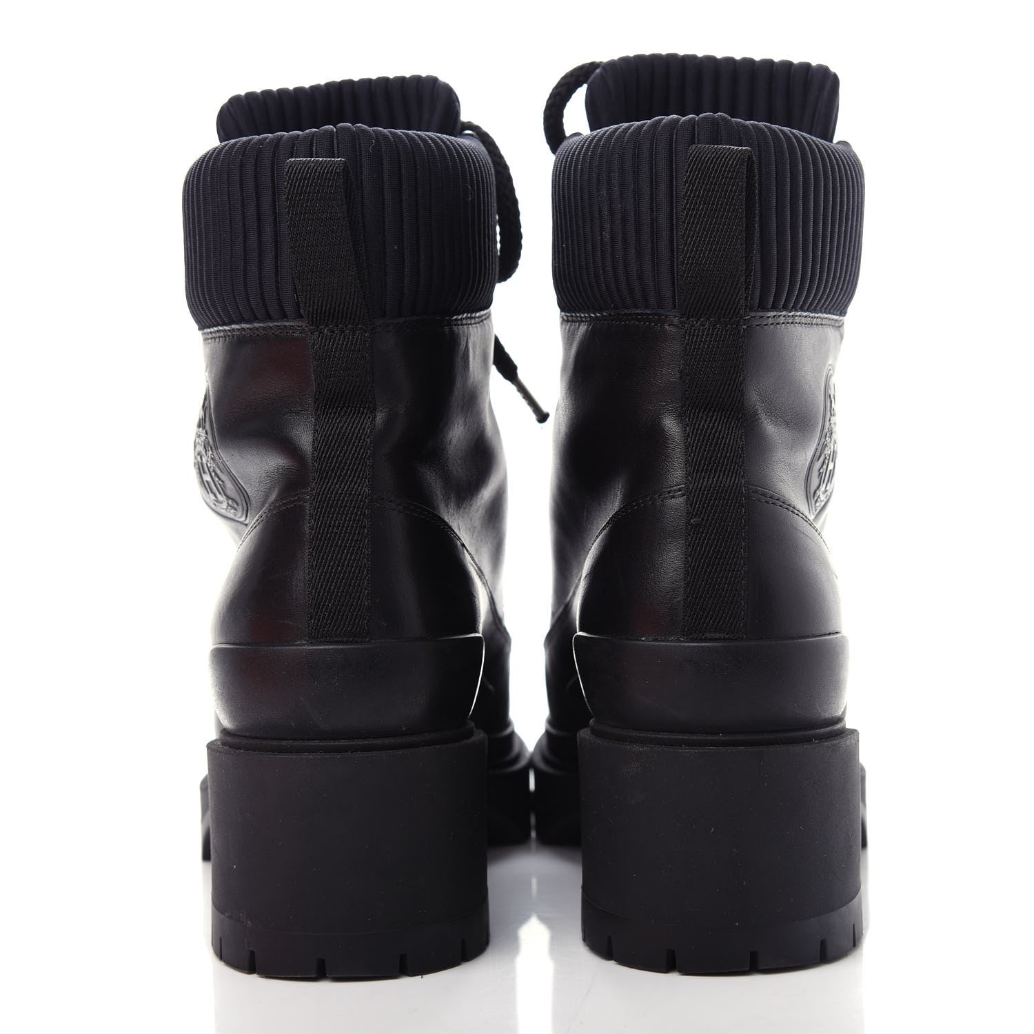 Hermes Calfskin Still Ankle Boots 37 Black 7 of 11