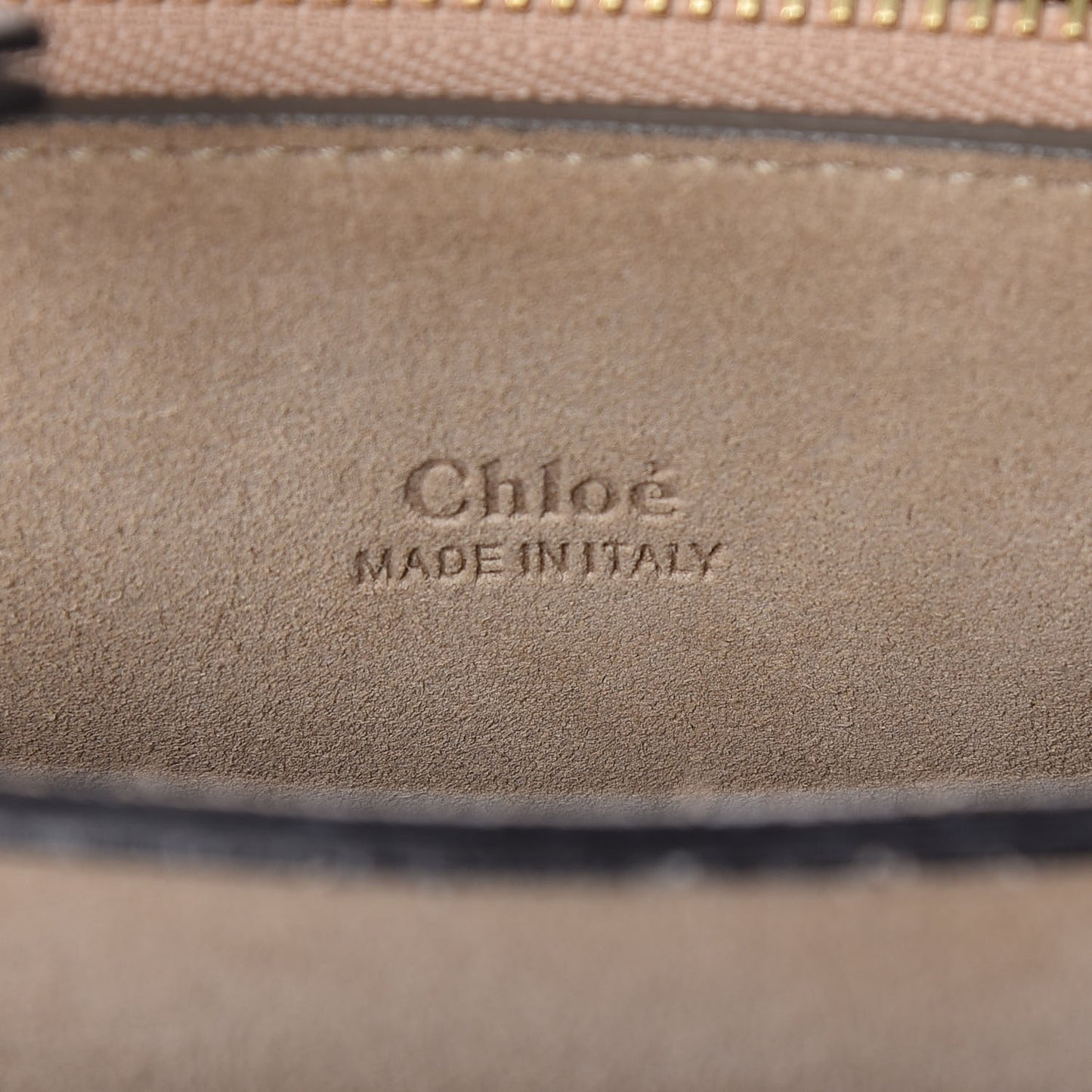Calfskin Suede Medium Faye Shoulder Bag Motty Grey