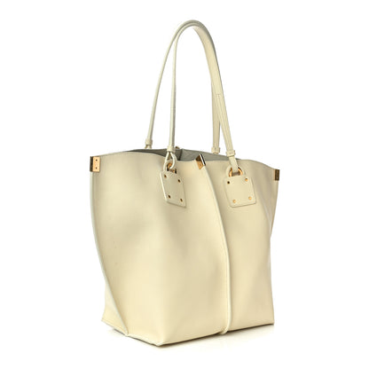 Chloe Smooth Calfskin Medium Vick Tote Off White 3 of 12