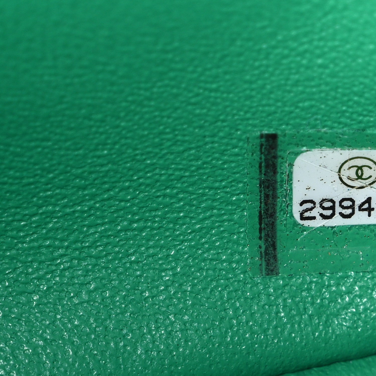 Chanel Lambskin Quilted Mini Square Flap Green 7 of 10