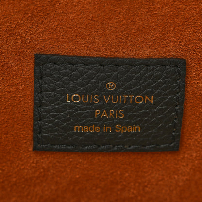 Louis Vuitton Grained Calfskin Low Key Hobo MM Black 7 of 11