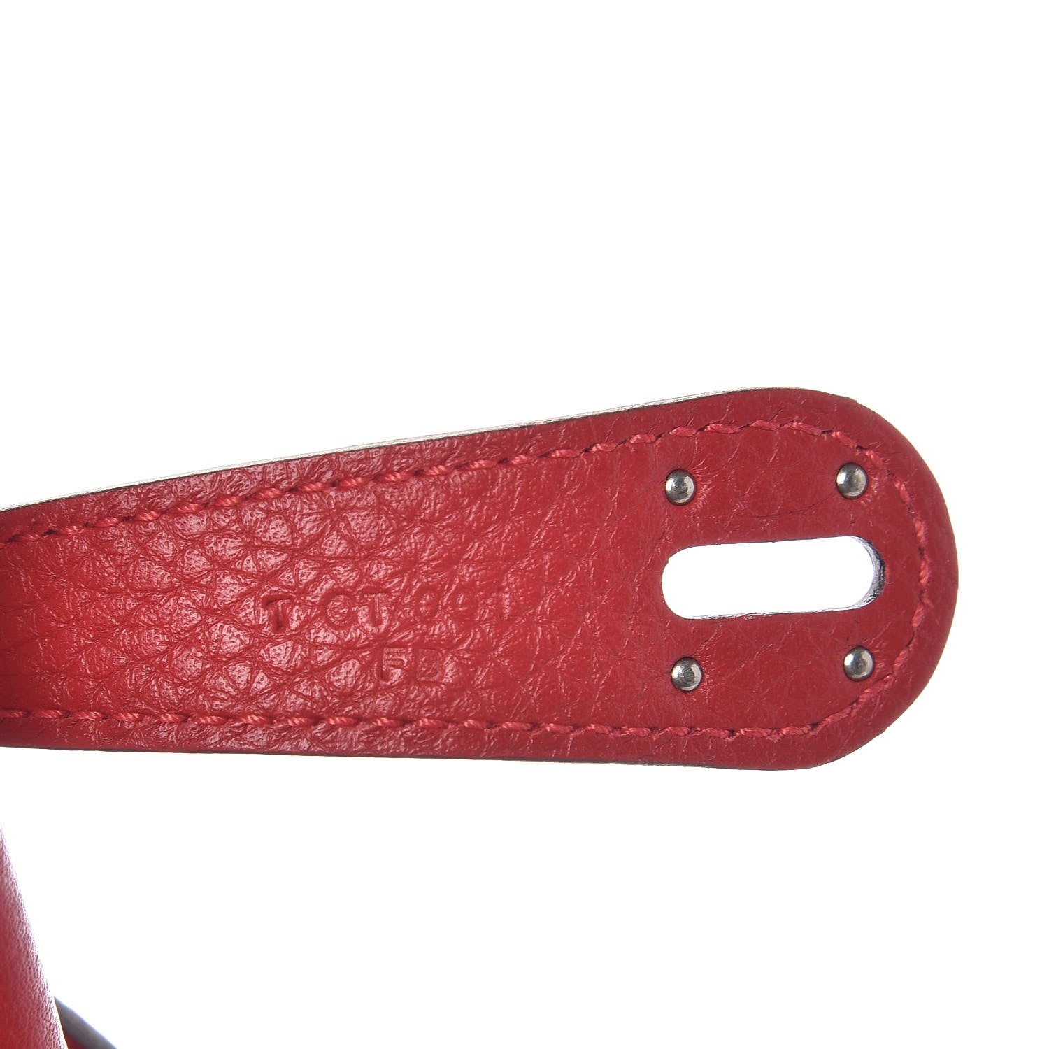 Hermes Taurillon Clemence Lindy 30 Rouge Casaque 7 of 14