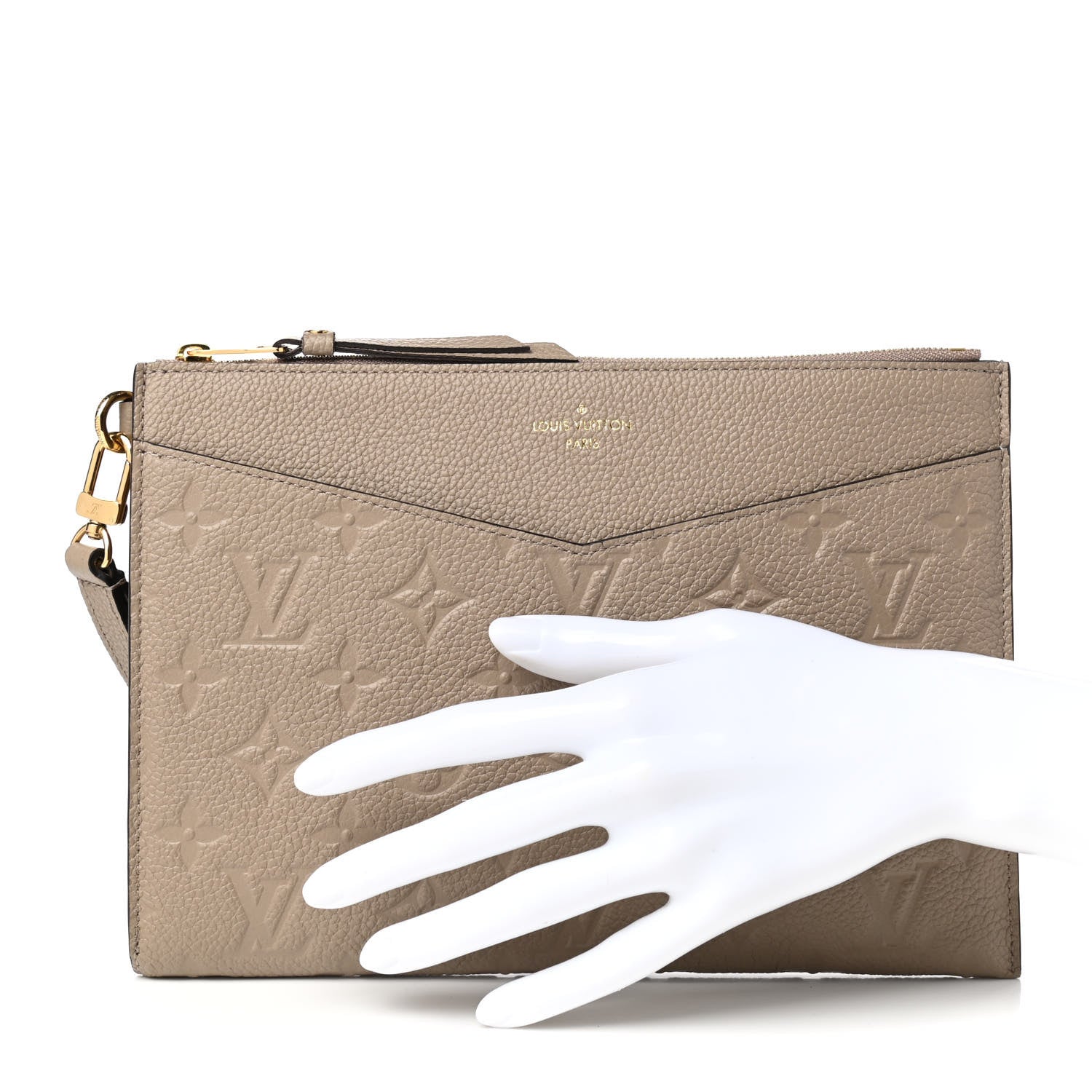 Louis Vuitton Empreinte Pochette Melanie MM Tourterelle 2 of 8