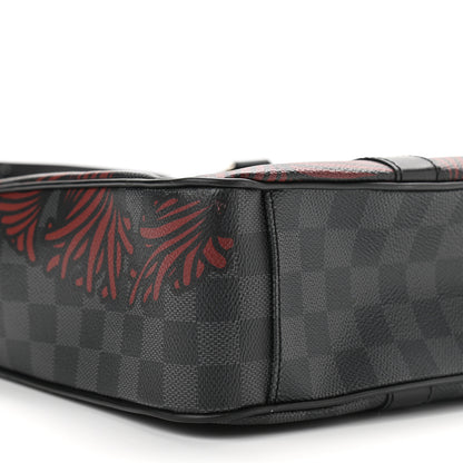 Louis Vuitton Damier Graphite Rope Tadao Red 8 of 10