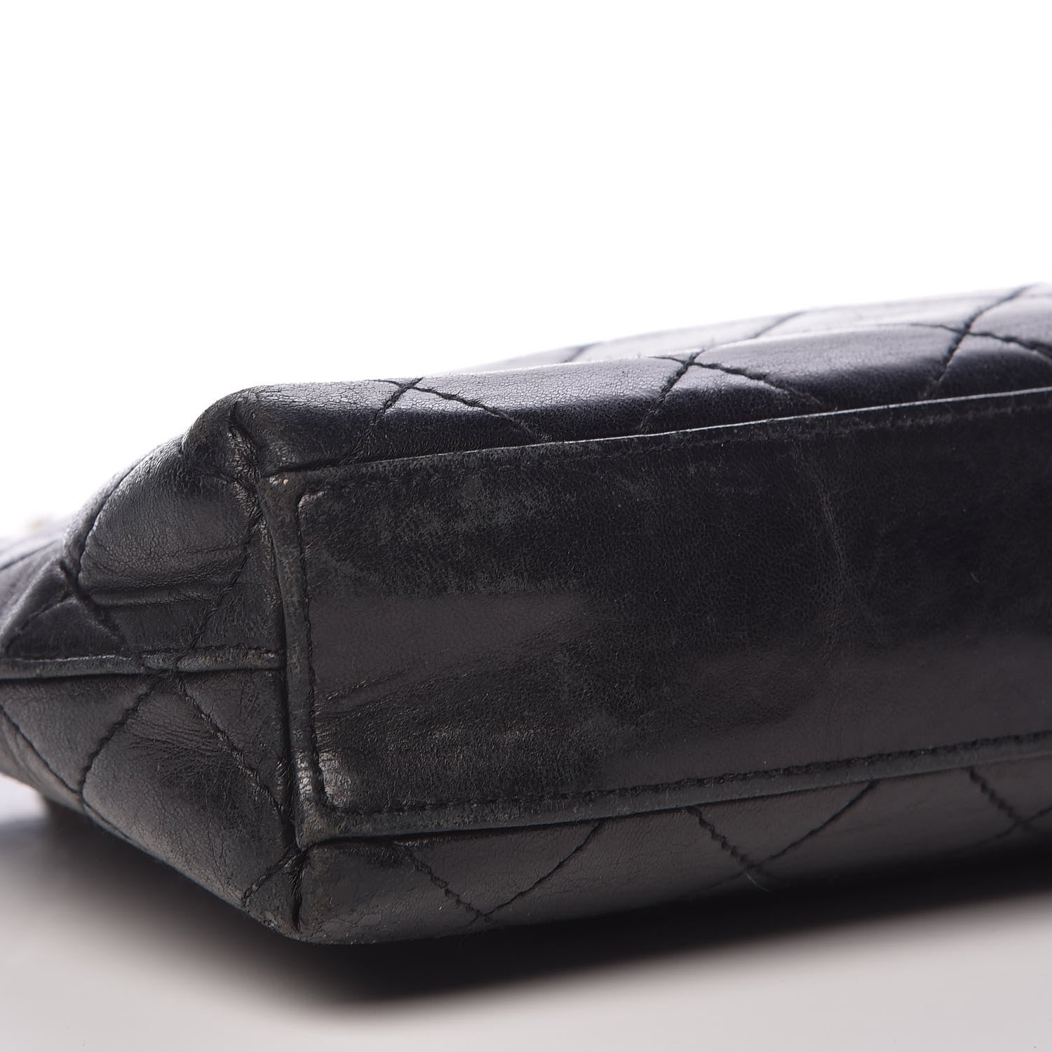 Chanel Lambskin Quilted Tote Black 8 of 13