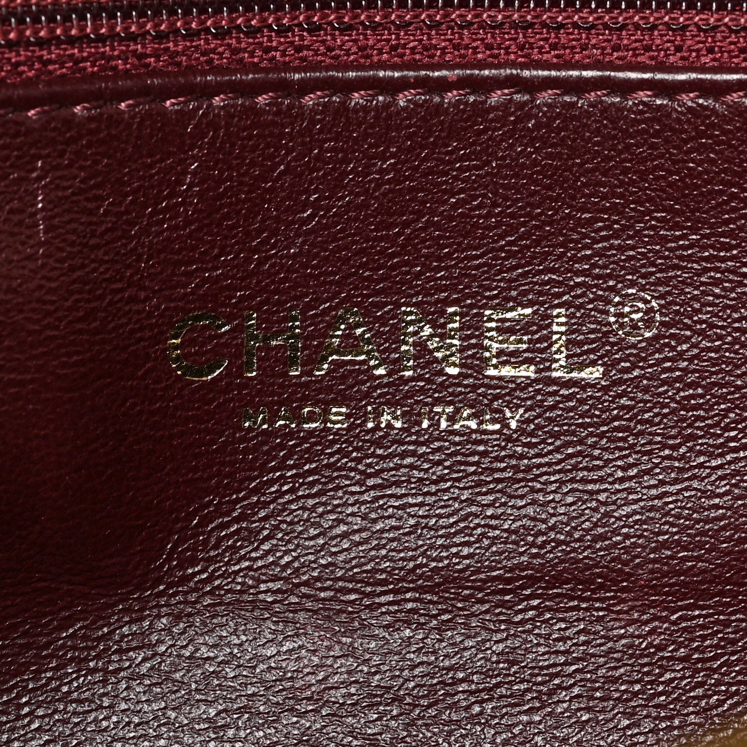 Chanel Lambskin Chevron Quilted Medium Single Flap Brown 6 of 8