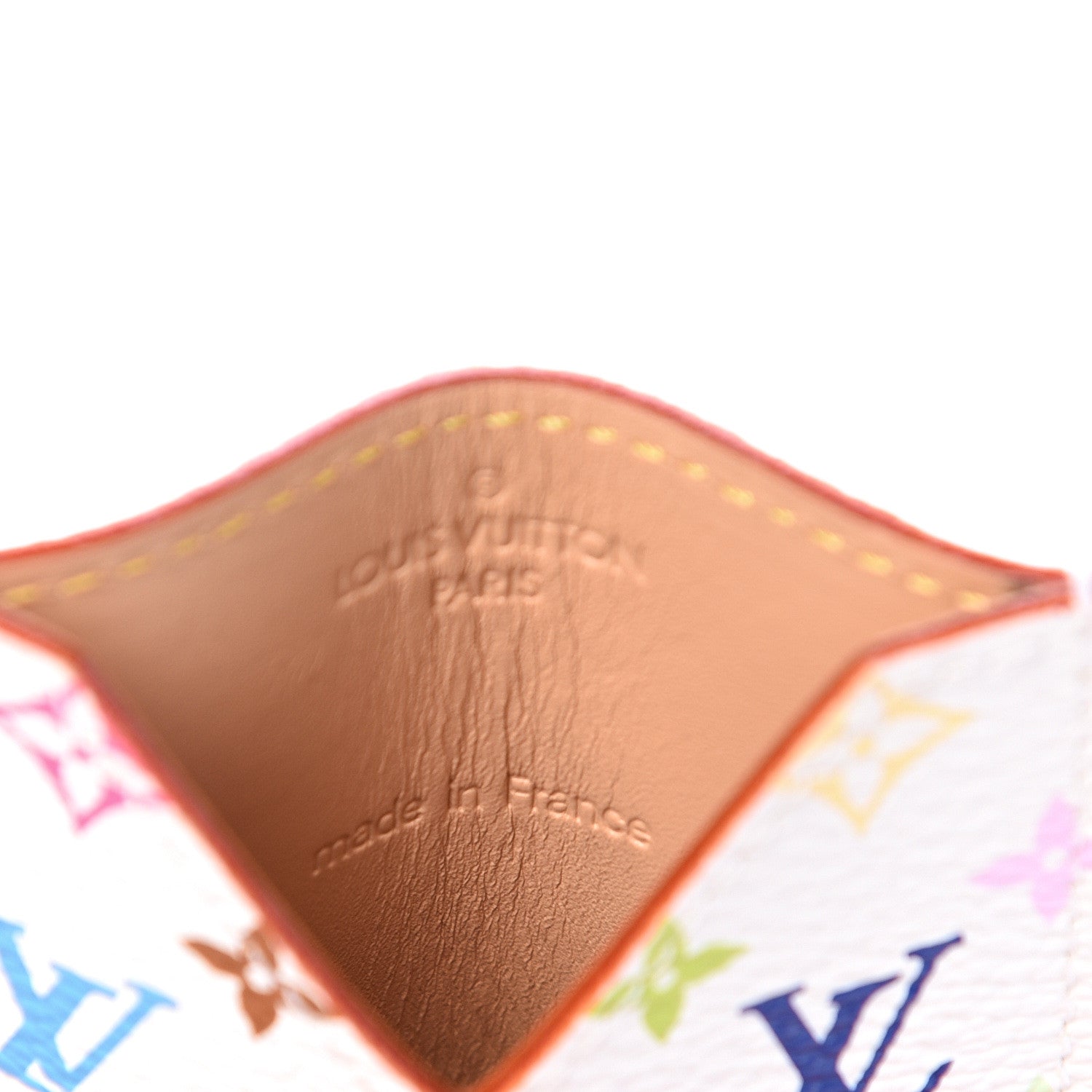 Louis Vuitton Monogram Multicolor Mirror and Case Pouch White 5 of 5