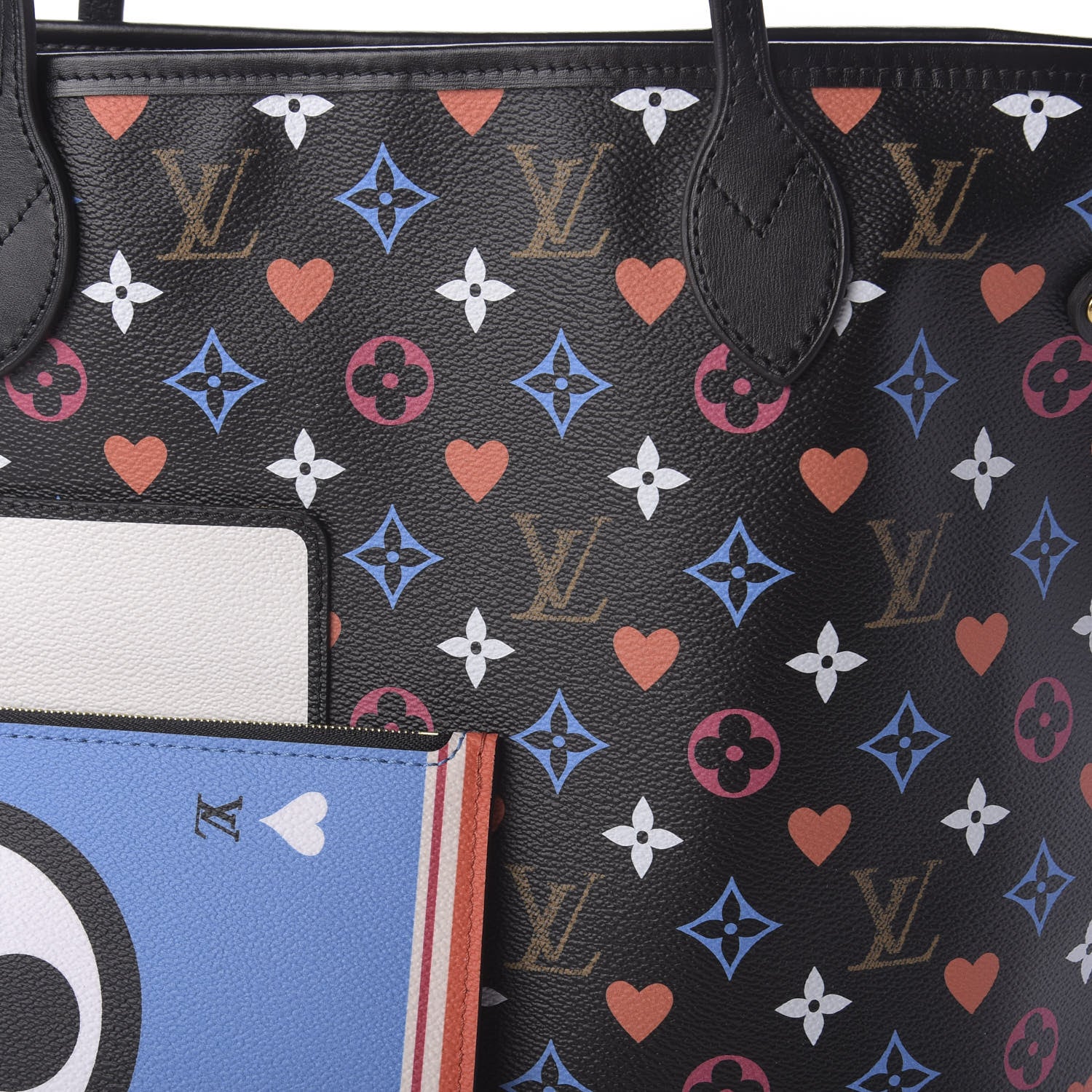Louis Vuitton Game On Neverfull MM Black 10 of 10