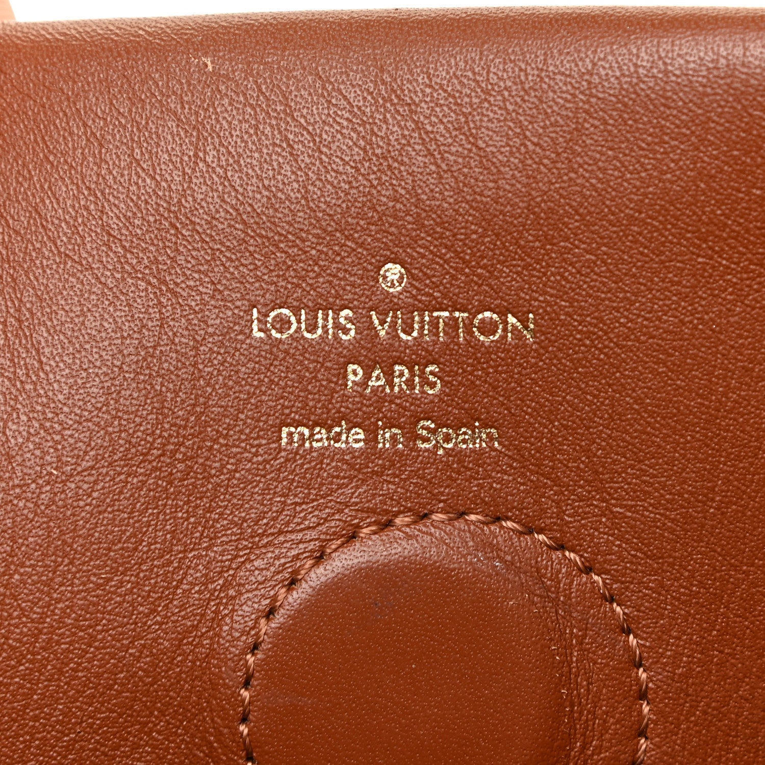 Louis Vuitton Monogram Tuileries Besace Caramel Rouge 6 of 17