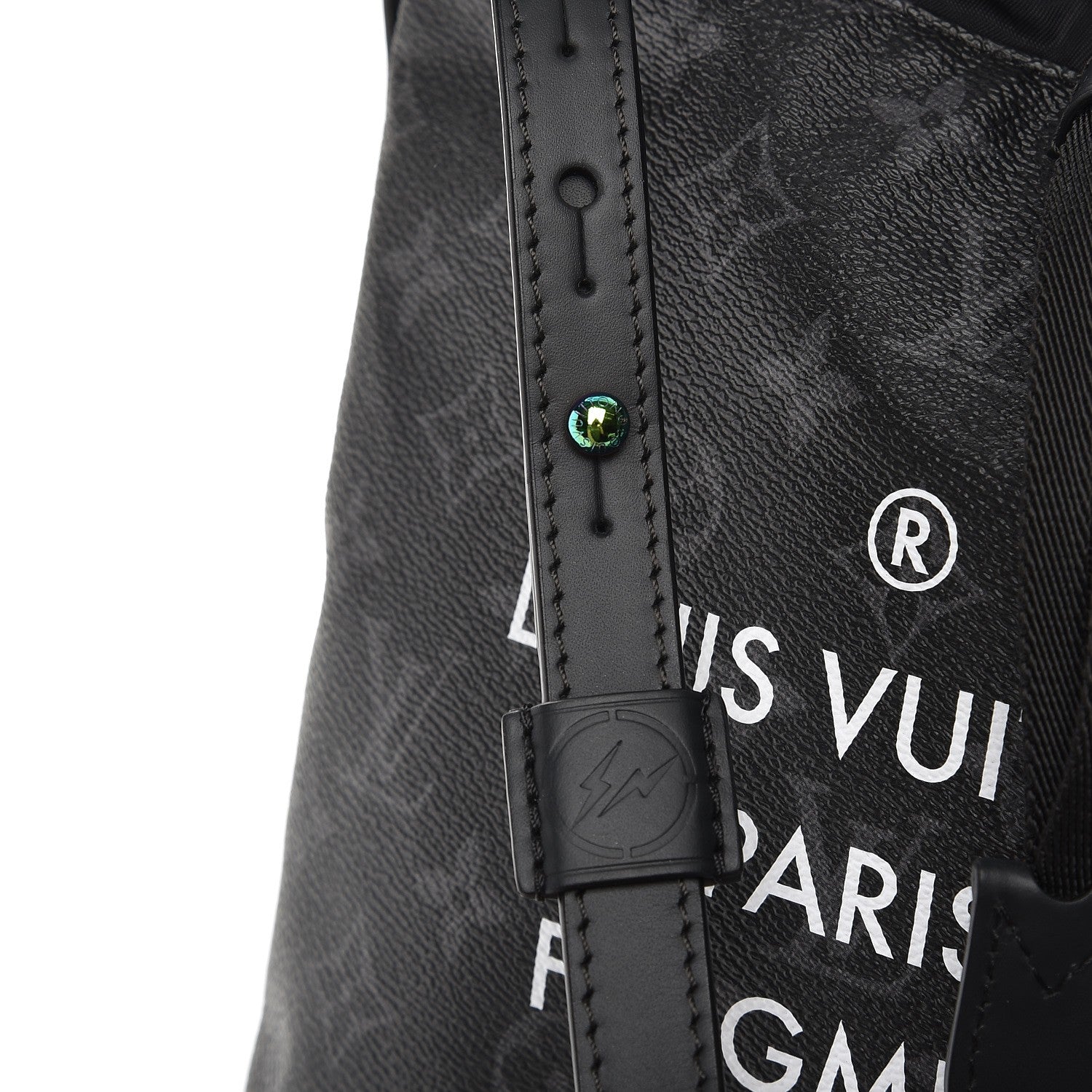Louis Vuitton Monogram Eclipse Fragment Nano Bag 9 of 9