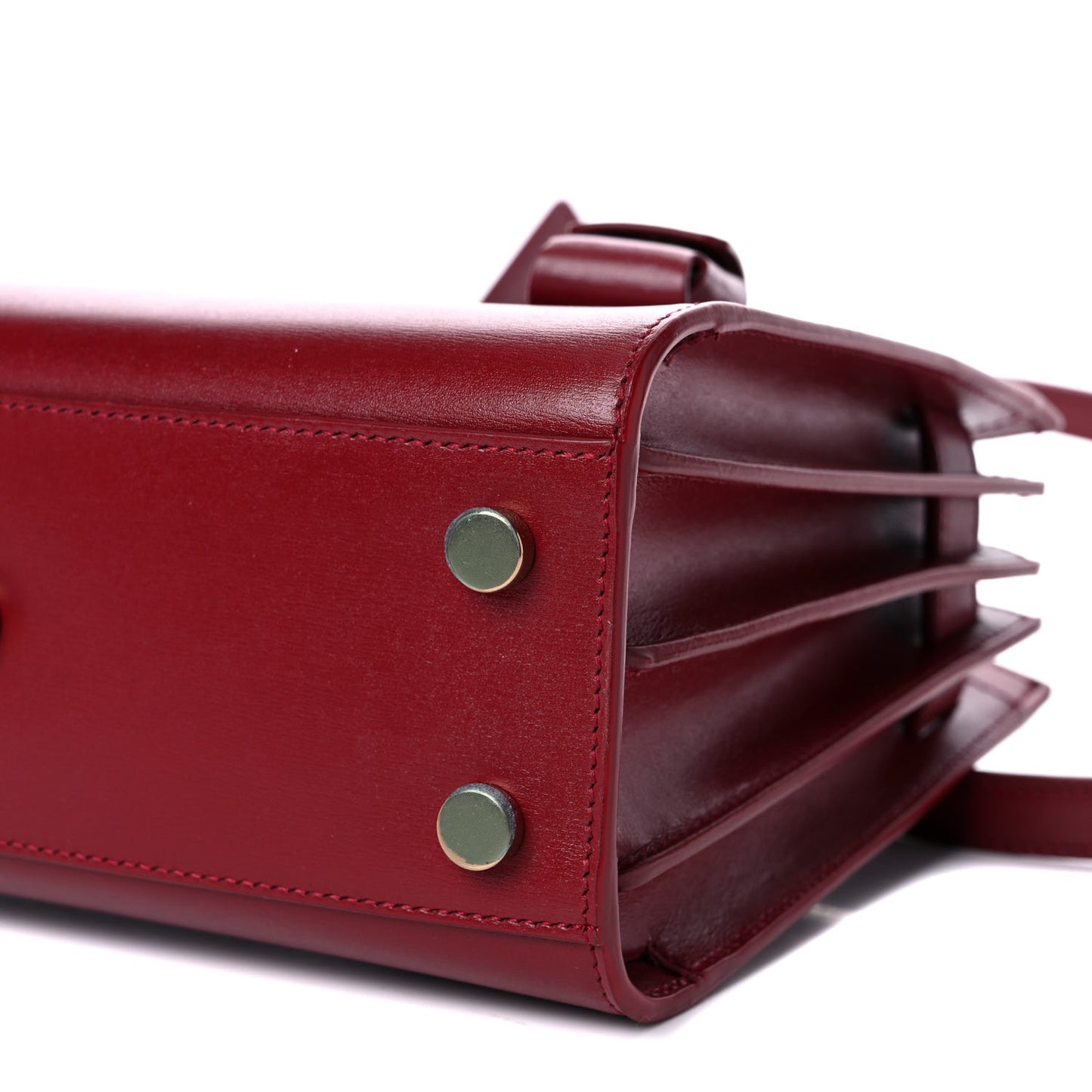 Calfskin Nano Sac De Jour Dark Pallisandre
