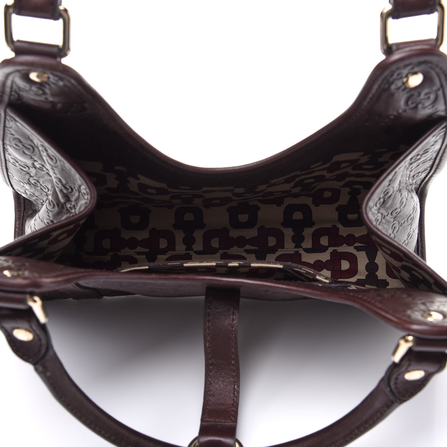 Gucci Guccissima Small Joy Shoulder Bag Brown 5 of 12