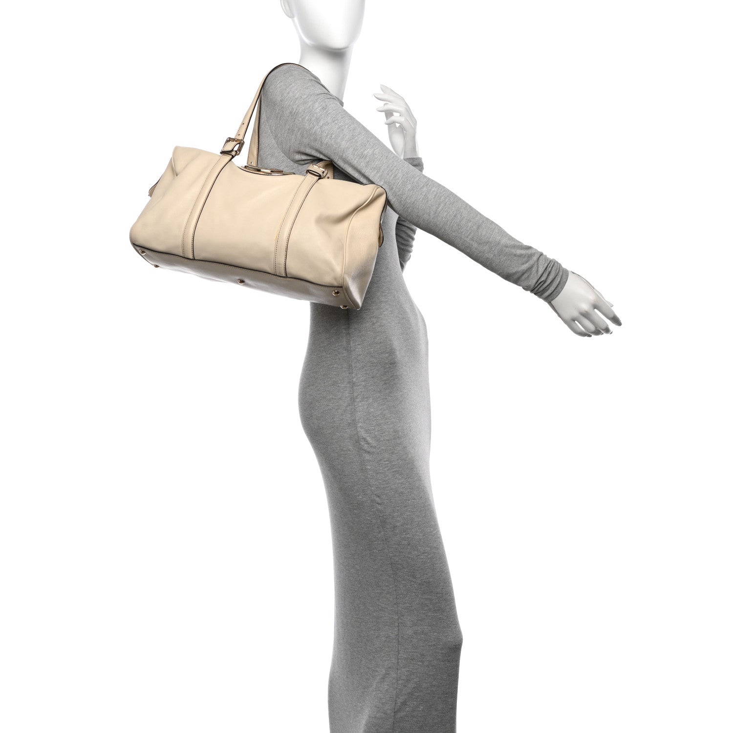 Gucci Calfskin Medium Britt Boston Ivory 2 of 13