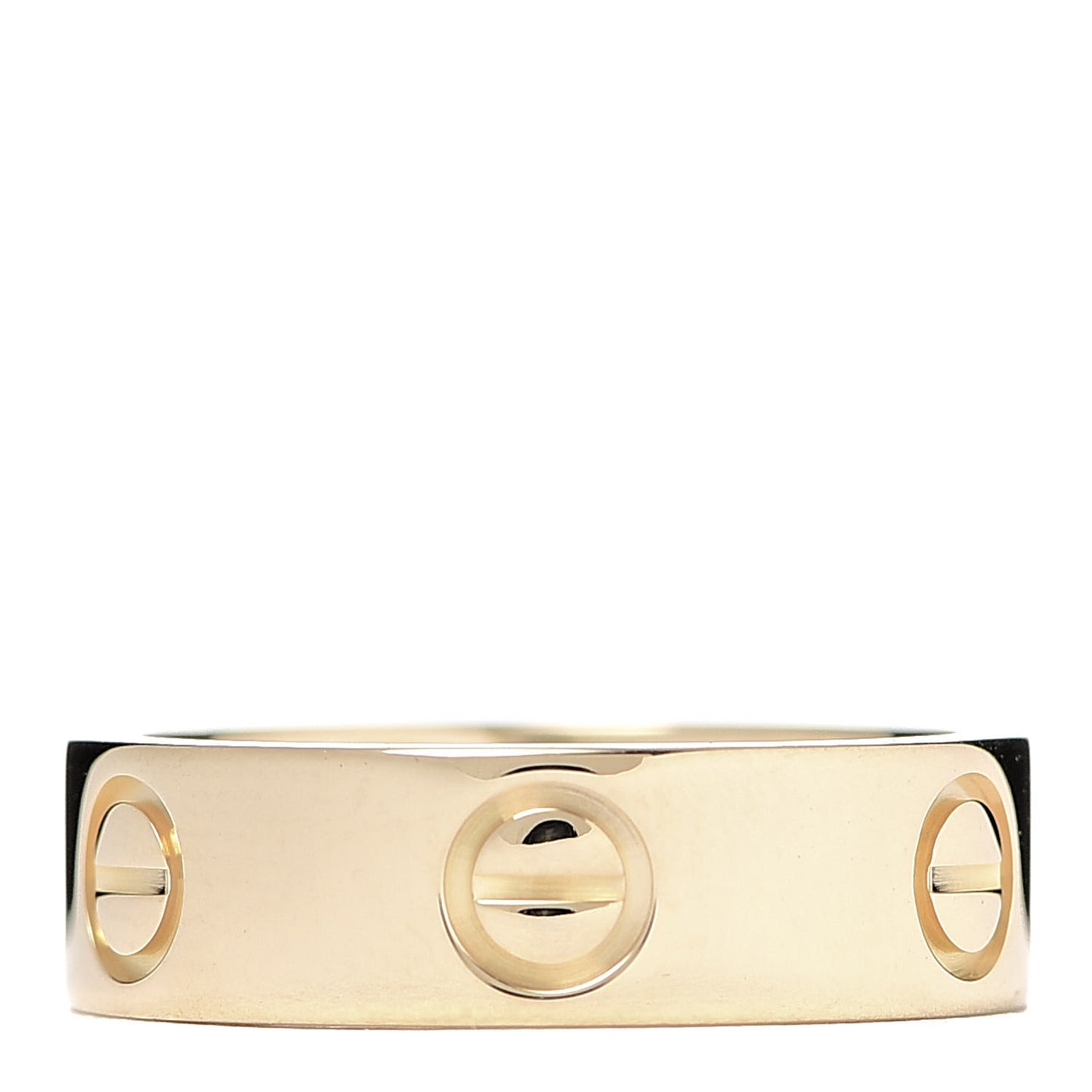 18K Yellow Gold 5.5mm LOVE Ring 51 5.75