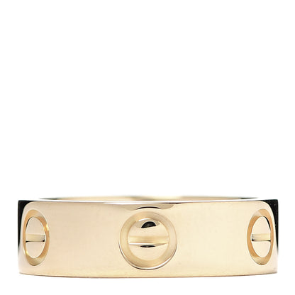 Cartier 18K Yellow Gold 5.5mm LOVE Ring 51 5.75 3 of 5