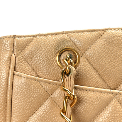 Chanel Caviar Quilted Tote Beige 13 of 13