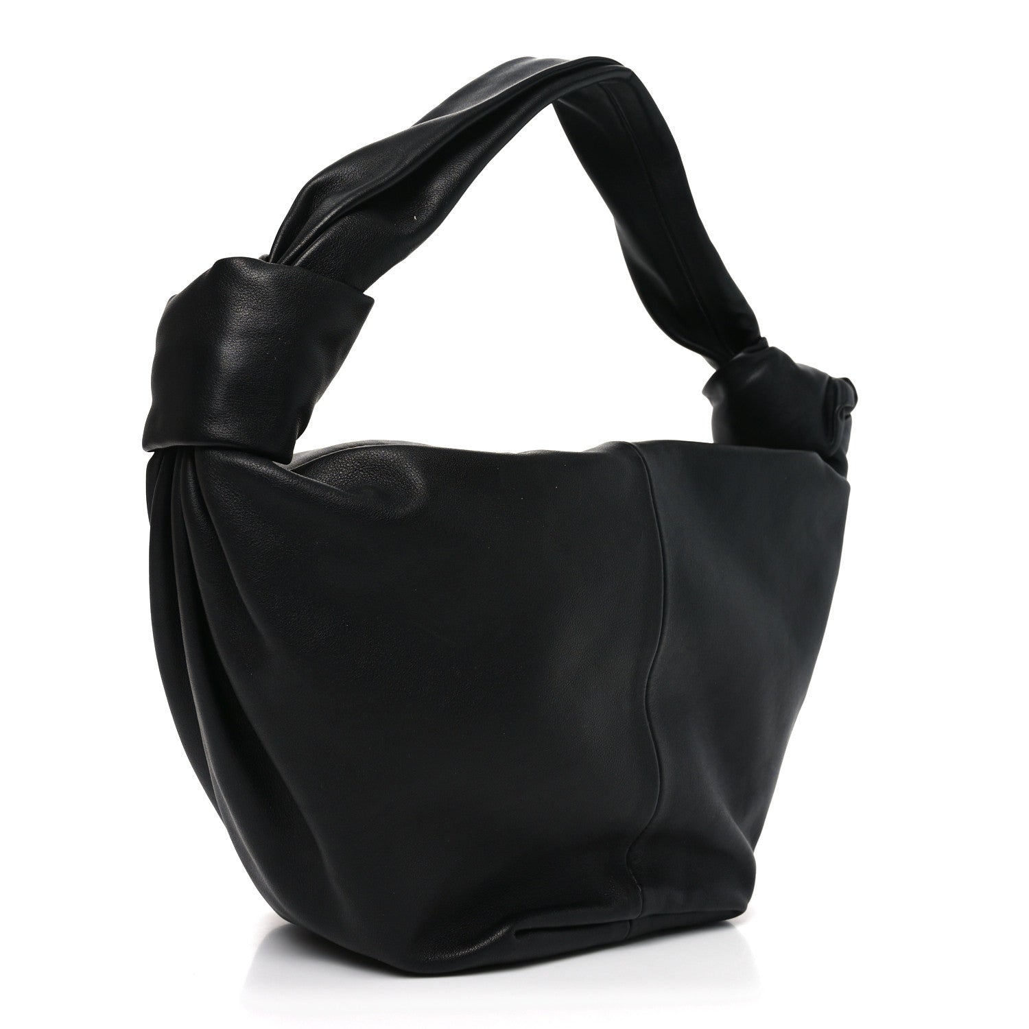 Bottega Veneta Calfskin Teen Double Knot Hobo Black 3 of 10